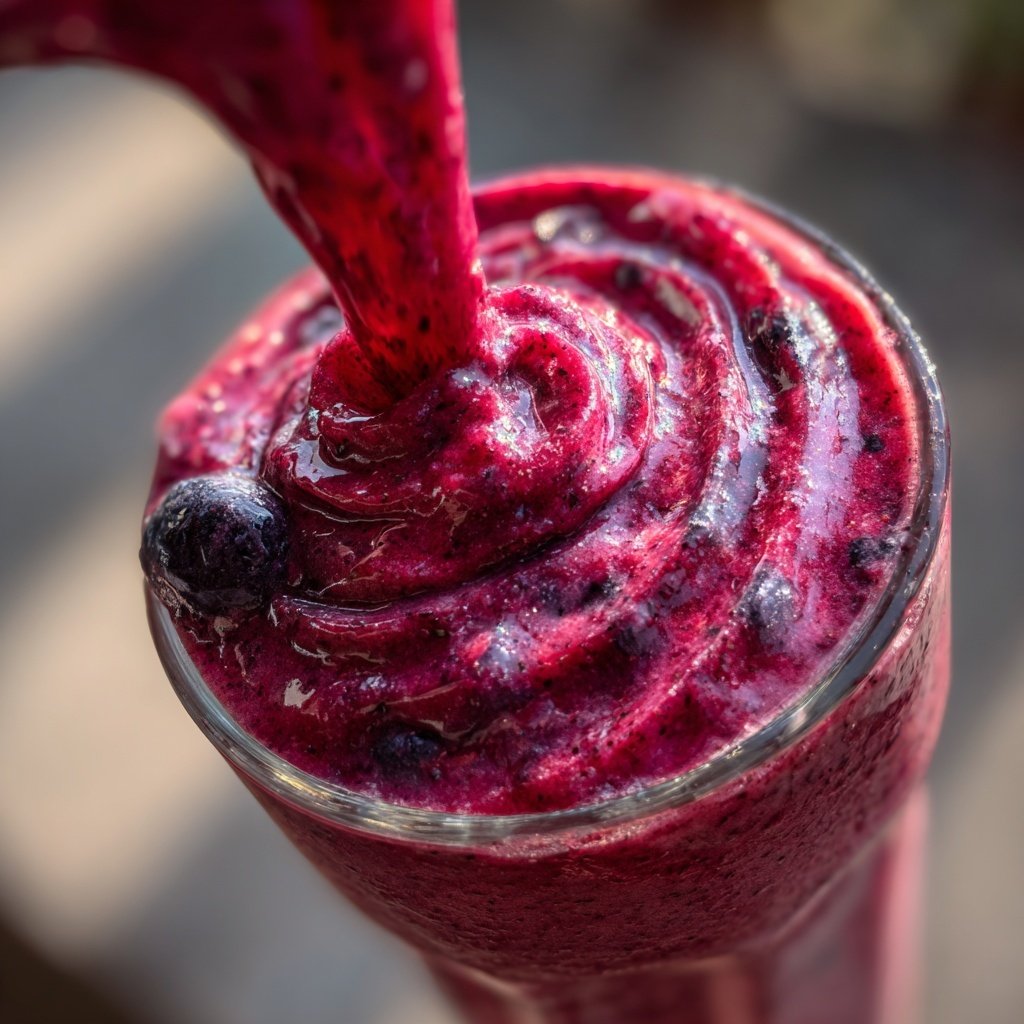 Easy Smoothie With Frozen Berries