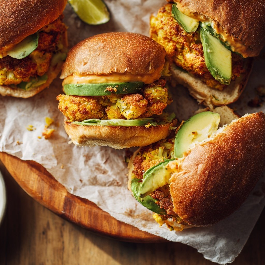 Easy Slider Crispy Cauliflower Sliders