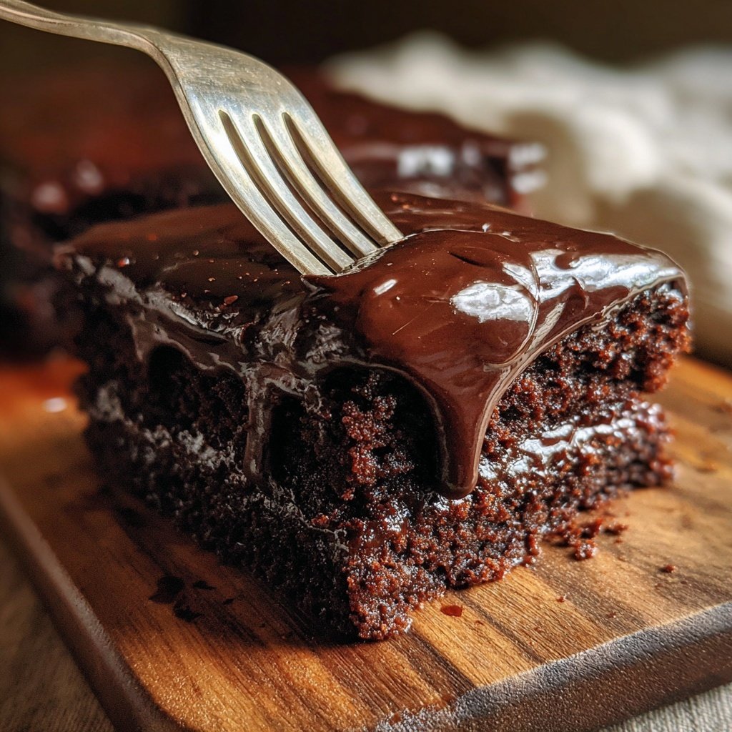 Chocolate Ganache Sheet Cake