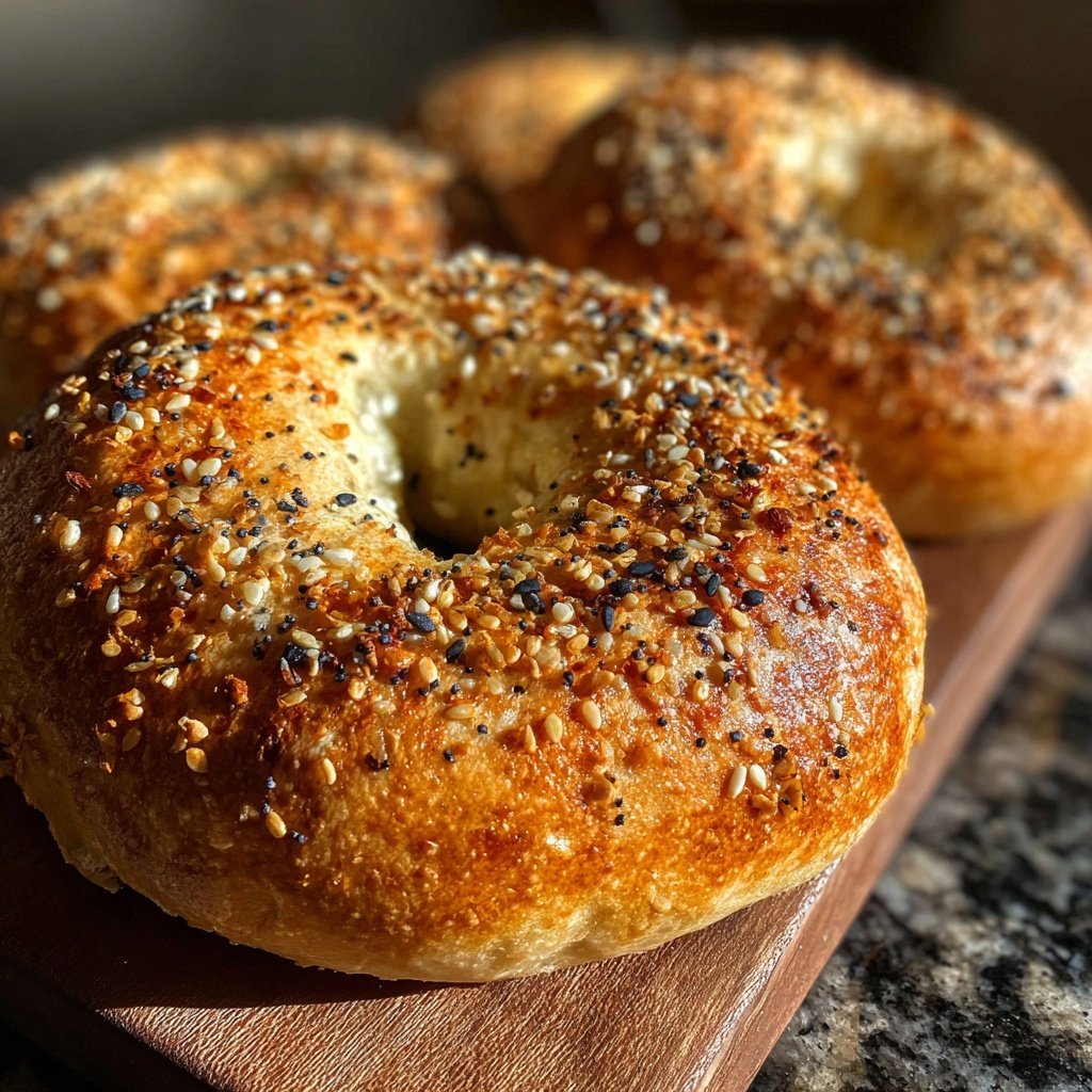 Soft Oven Baked Bagels