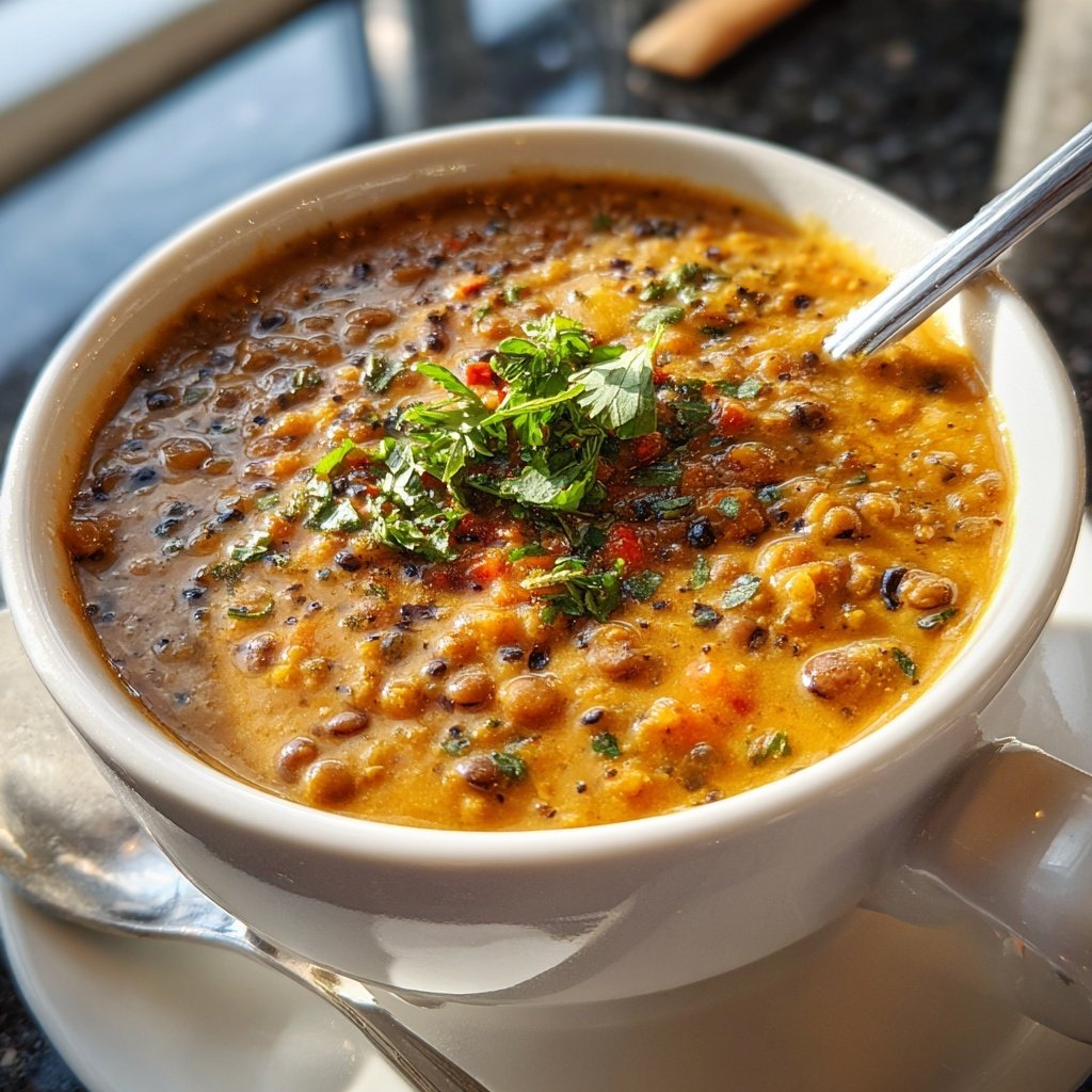 Creamy Lemon Lentil Bowl