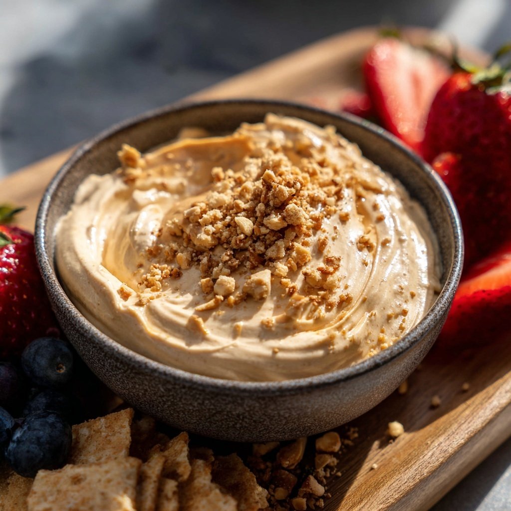 Healthy Peanut Butter Yogurt Dip