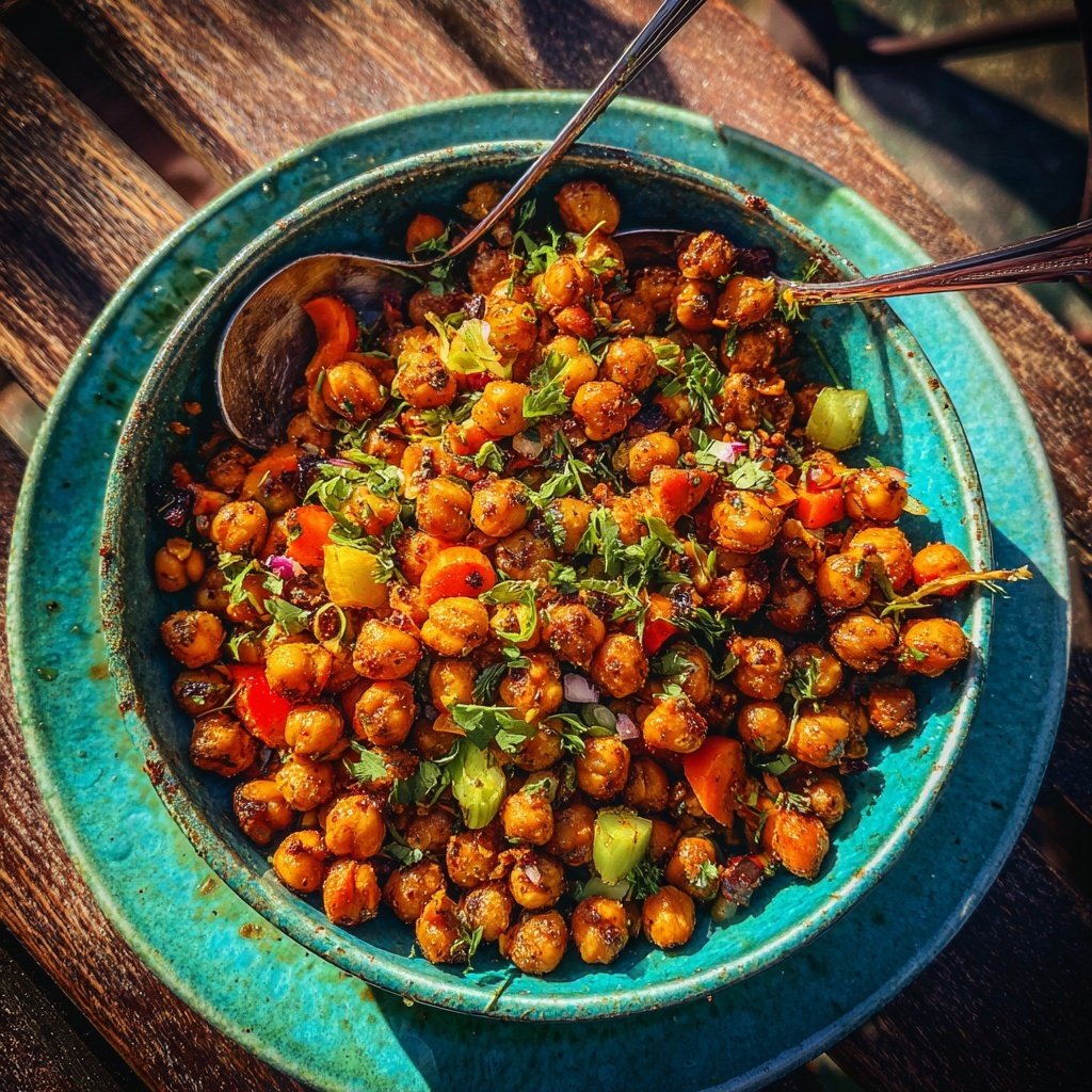 Smoky Roasted Chickpea Bowl