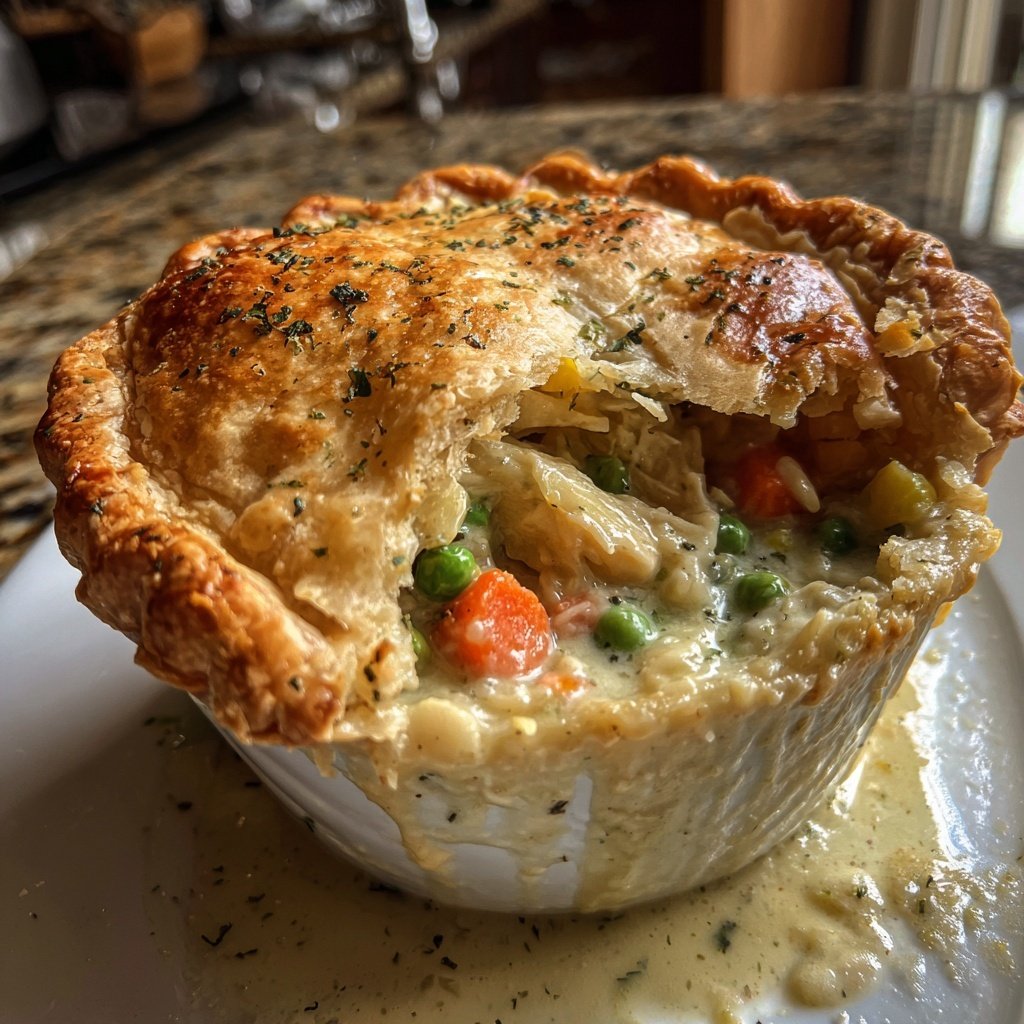Sunday Creamy Vegetable Pot Pie