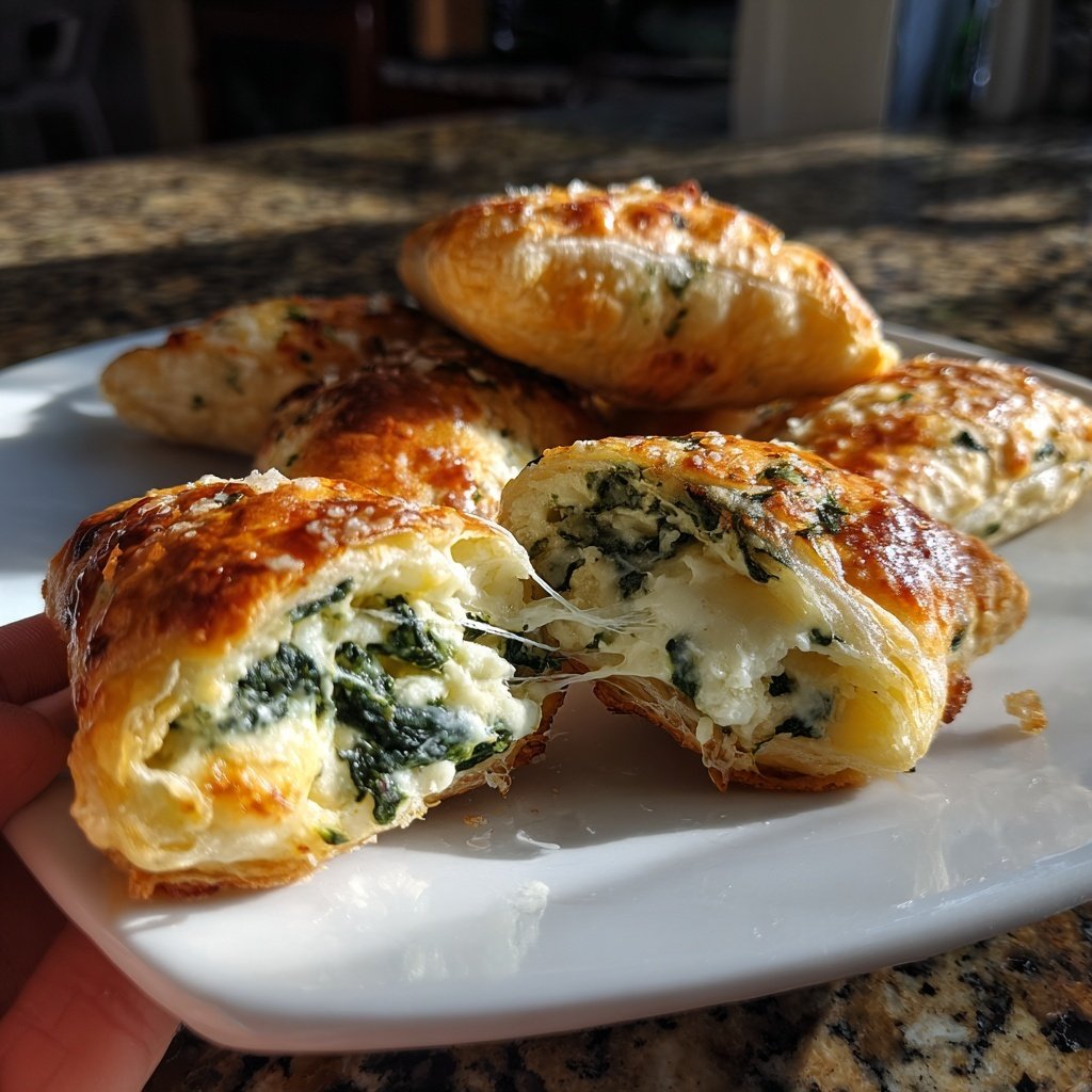 Super Bowl Party Food Spinach Ricotta Puffs