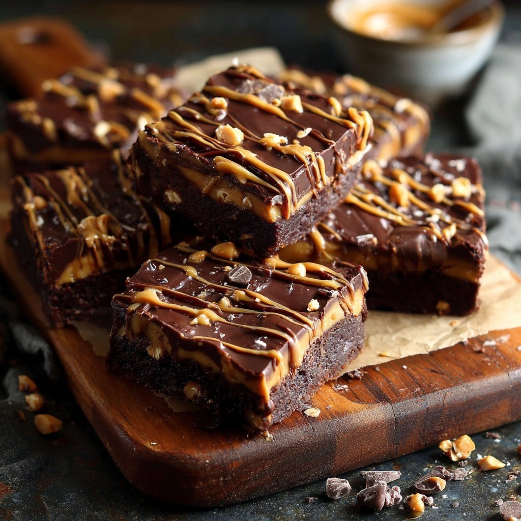 Chocolate Peanut Butter Squares
