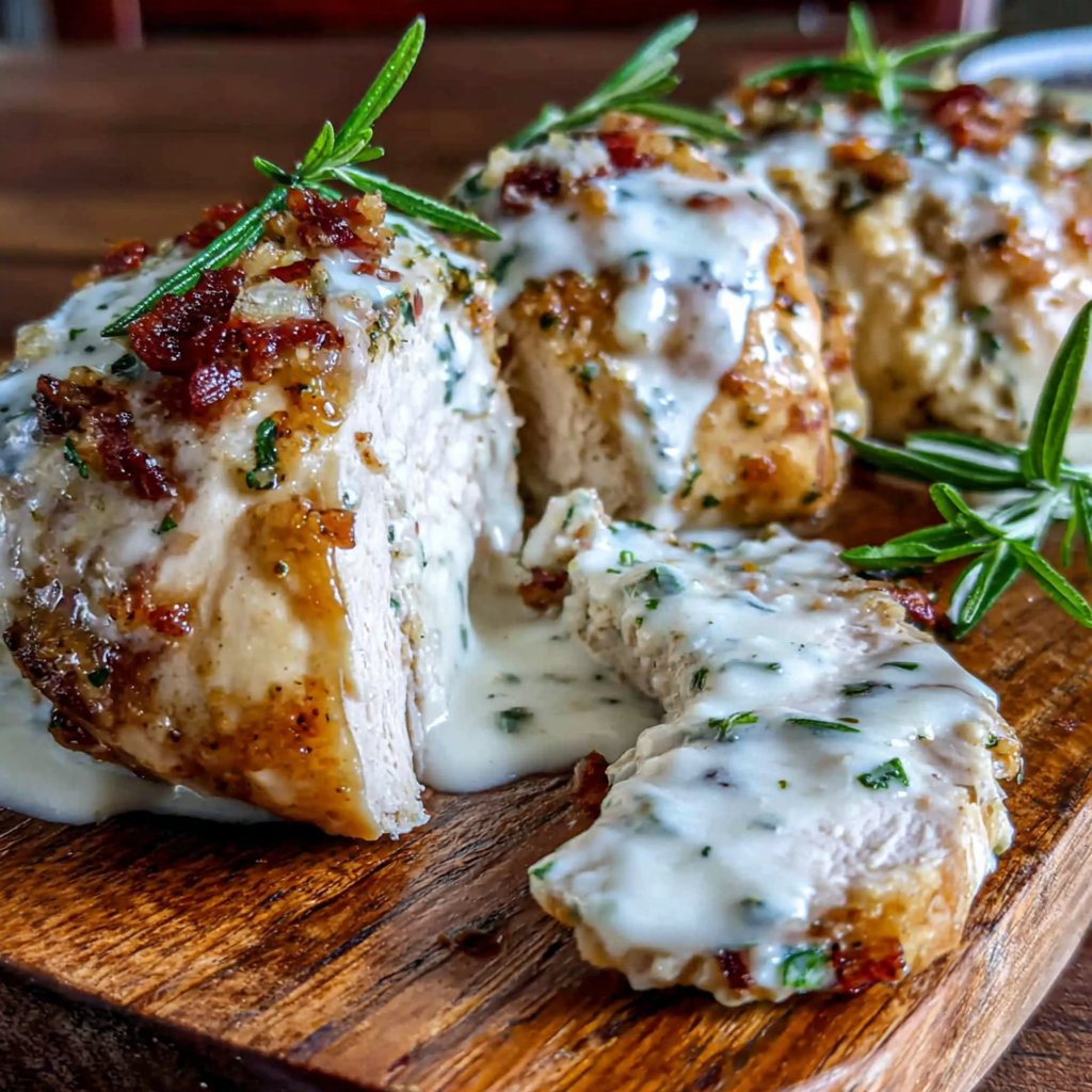 Creamy Herb Chicken With Garlic Cream Sauce