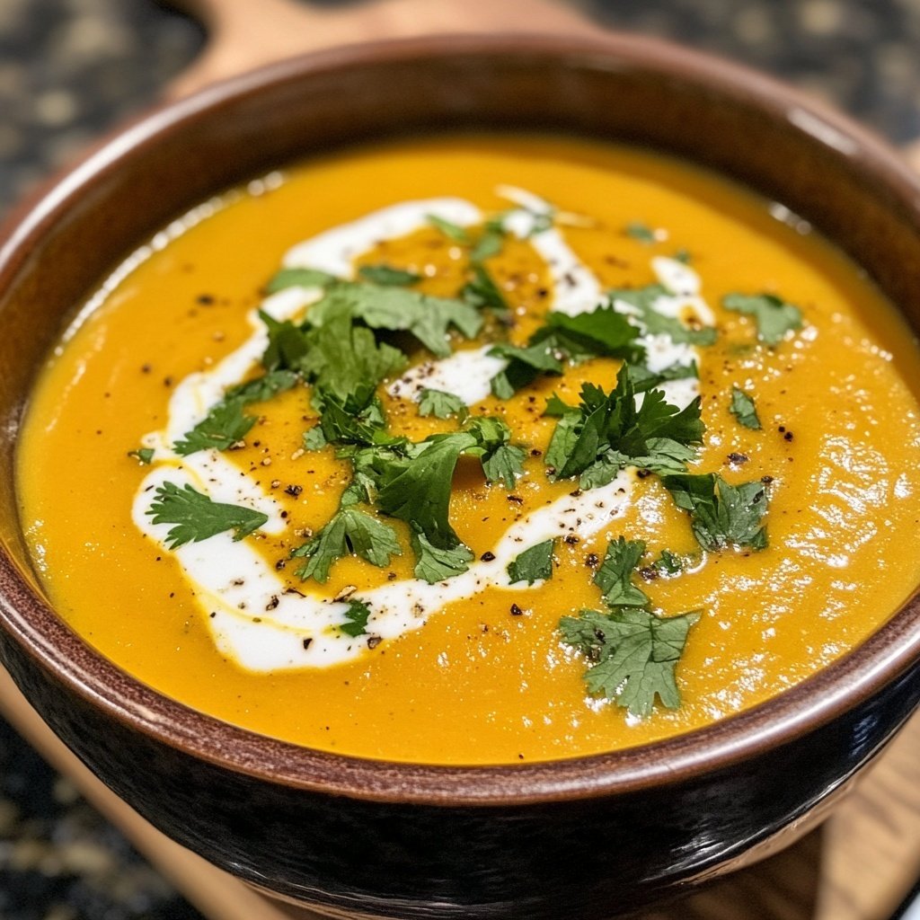 Squash Soup with Coconut Milk