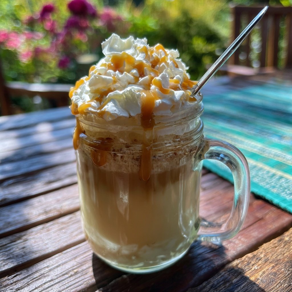 Vanilla Ice Cream Frappuccino