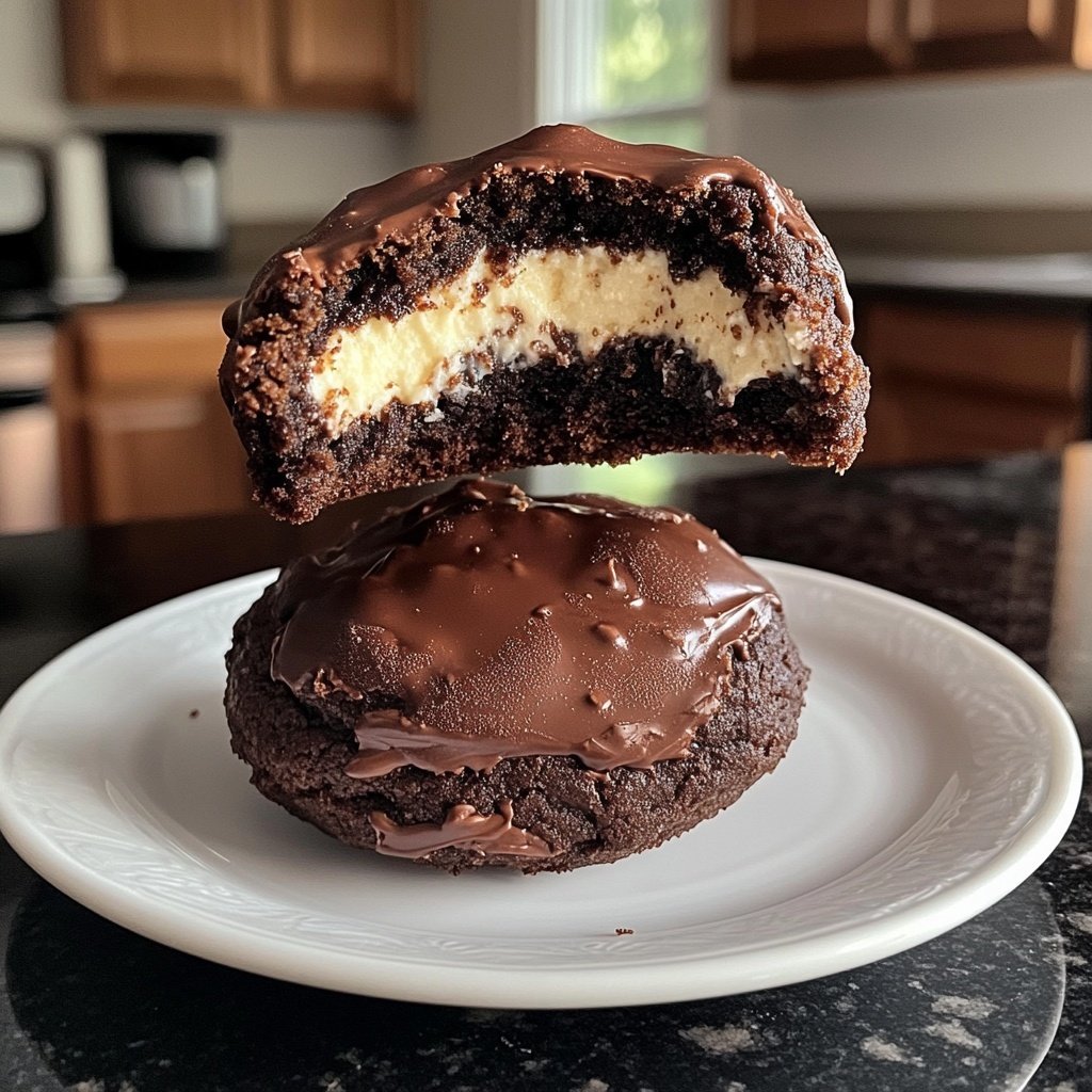 Choco Cheesecake Cookie Bites