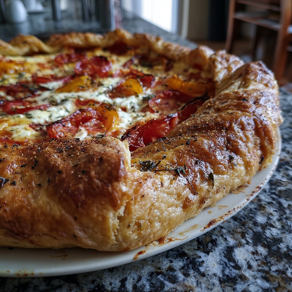 Sunday Tomato Ricotta Tart
